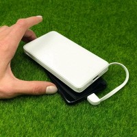 Повербанк ZIZ БЕЛЫЙ 10000 mAh 45087