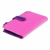 Женский кожаный кошелек Visconti rb100 berry m