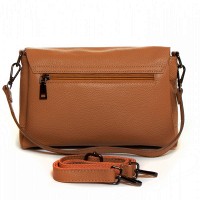 Женская кожаная сумка ALEX RAI 99105 l.brown
