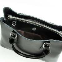 Женская кожаная сумка ALEX RAI 8772 black
