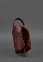 Женская кожаная косметичка-несессер 5.0 Бордовый Crazy Horse BN-CB-5-VIN-KR