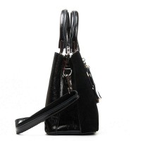 Женская замшевая сумка ALEX RAI 385 black