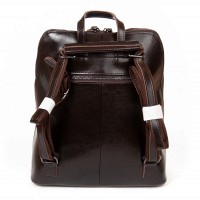 Женский кожаный рюкзак ALEX RAI 8629 brown