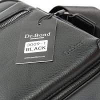 Мужская сумка-планшет из экокожи DR. BOND 3009-1 black