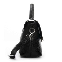 Женская кожаная сумка ALEX RAI 11A black