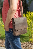 Мужская кожаная сумка SHVIGEL 00998