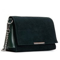 Женская замшевая сумка ALEX RAI 9717-220 green