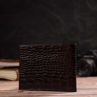 Мужской кожаный кошелек  CANPELLINI 21870 