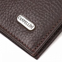 Мужской кожаный кошелек  CANPELLINI 21873 