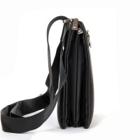Мужская кожаная сумка через плечо BRETTON 5579-3 black