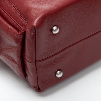 Женская кожаная сумка классическая ALEX RAI 91008-9 bordo