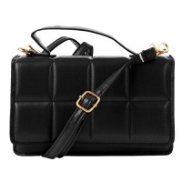 Женский клатч из кожезаменителя VALIRIA FASHION 5DETAA308-black