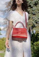 Женская кожаная сумка Ester красная TW-ESTER-RED