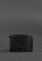 Кожаный зажим для купюр BlankNote 10.0 графит bn-pm-10-g-kr