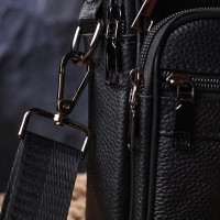 Мужская кожаная сумка через плечо Vintage 21278 