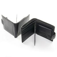 Кожаный мужской кошелек BRETTON M3602 black