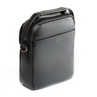 Мужская кожаная сумка через плечо BRETTON 9027-3D black