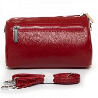 Молодежный клатч из кожи ALEX RAI BM BM 88083-4 bordo