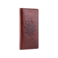 Кожаный бумажник Hi Art Mehendi Classic WP-02-C19-1436-T006