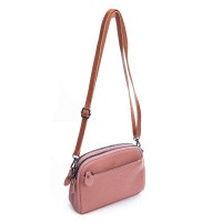 Женский молодежный кожаный клатч ALEX RAI 19204 rose