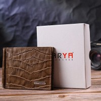 Мужской кожаный зажим для купюр KARYA 21415 