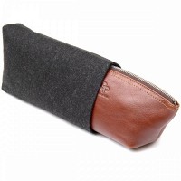 Женская кожаная косметичка GRANDE PELLE 11510