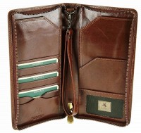 Портмоне Visconti ТРЕВЕЛЕР MZ101 Wing (brown)