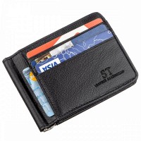 Мужской кожаный зажим для купюр ST Leather 18940