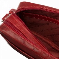 Женская кожаная сумка Visconti S40 Brooklyn (Red)