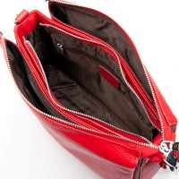 Женская кожаная сумка ALEX RAI 2087 red