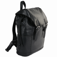 Мужской кожаный рюкзак Ashwood HARVEY BLK