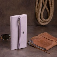 Женский кожаный клатч ST Leather 19269 Лиловый