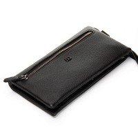 Мужской кожаный кошелек BE BRETTON 162-2 black