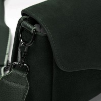 Женская замшевая сумка ALEX RAI 99118 green