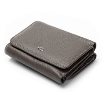 Женский кожаный кошелек Bright DR. BOND WS-403 gray