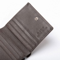 Женский кожаный кошелек Bright DR. BOND WS-219 gray