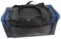 Сумка дорожная 60 л Wallaby 430-2 черная с синим