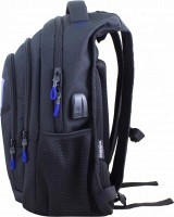 Подростковый ортопедический рюкзак Winner One синий декор для мальчиков 25 л 420-BL