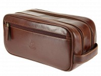 Мужской кожаный несессер Visconti MZ100 Naples (brown)
