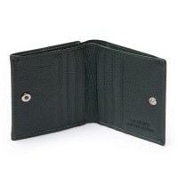 Женский кожаный кошелек Bright DR. BOND WS-219 green