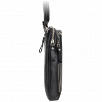 Мужская кожаная сумка Visconti ML-20 BLK