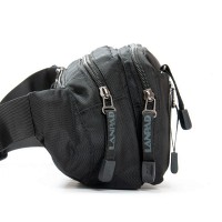 Мужская сумка на пояс Lanpad 8661 black