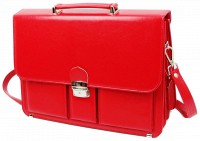 Женский портфель из эко кожи AMO SST10 красный