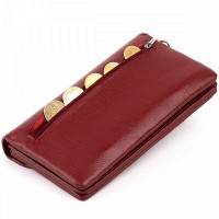 Женский кожаный клатч ST Leather 19318 Бордовый