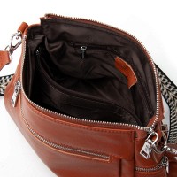 Женская кожаная сумка классическая ALEX RAI 2048-9 camel