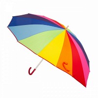 Зонт женский механический Fulton L909- Heart Walker-1 Rainbow