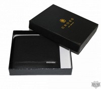 Мужское кожаное черное портмоне CROSS CLASSIC CENTURY AC018072B-1