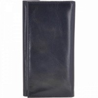 Женский кожаный кошелек Ashwood V63 Navy