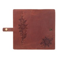 Тревел-кейс из кожи Hi Art TC-01 Shabby Сognac Mehendi Classic