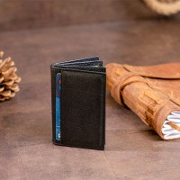 Женская кожаная визитница ST Leather 19213 Черная